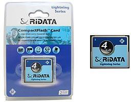 CompactFlash 4GB Ridata (233x)